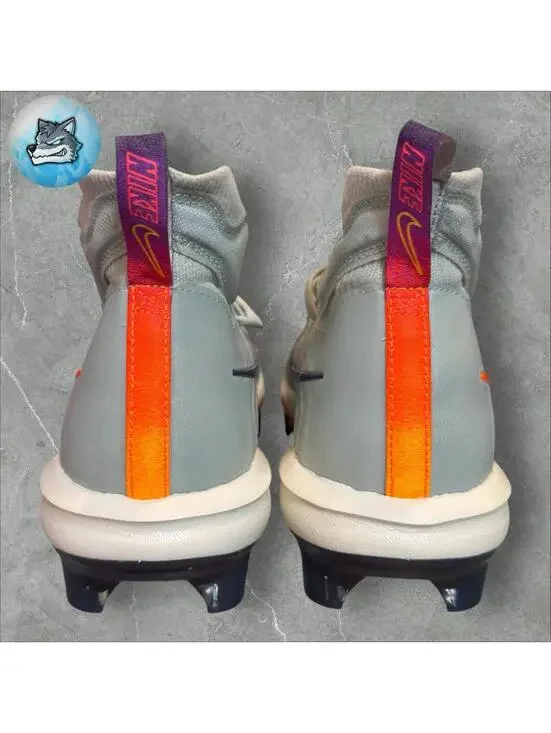 Men's Nike Alpha Huarache NXT MCS Mid Baseball Cleats HF1132-001 Size 13 - Picture 4 of 5